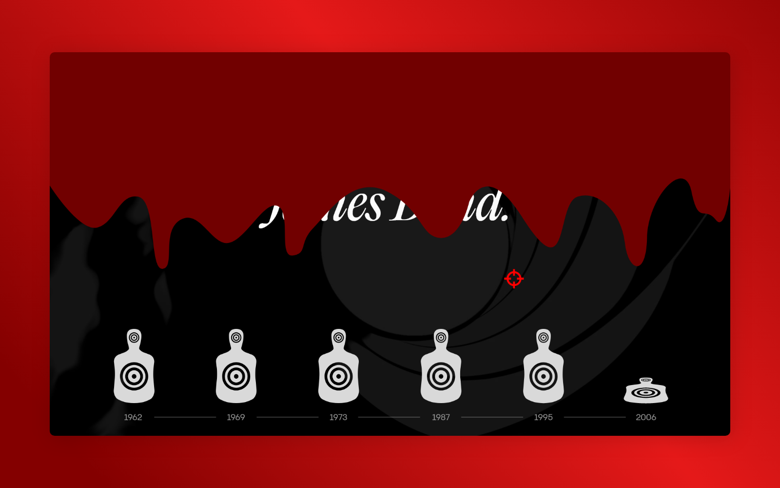 James Bond interface scherm